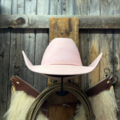 Rodeo King 3X Wool 4 1/2" Brim | Powder Pink *ON SALE-NOT ELIGIBLE FOR EXCHANGE OR REFUND*