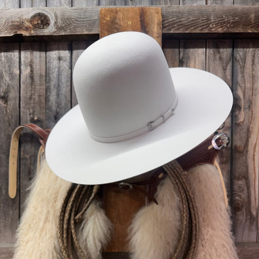 Rodeo King 7X 4 1/4" Brim | White
