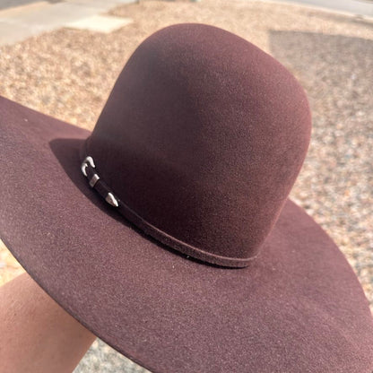 Rodeo King 10X 4 1/2" Brim | Black Cherry