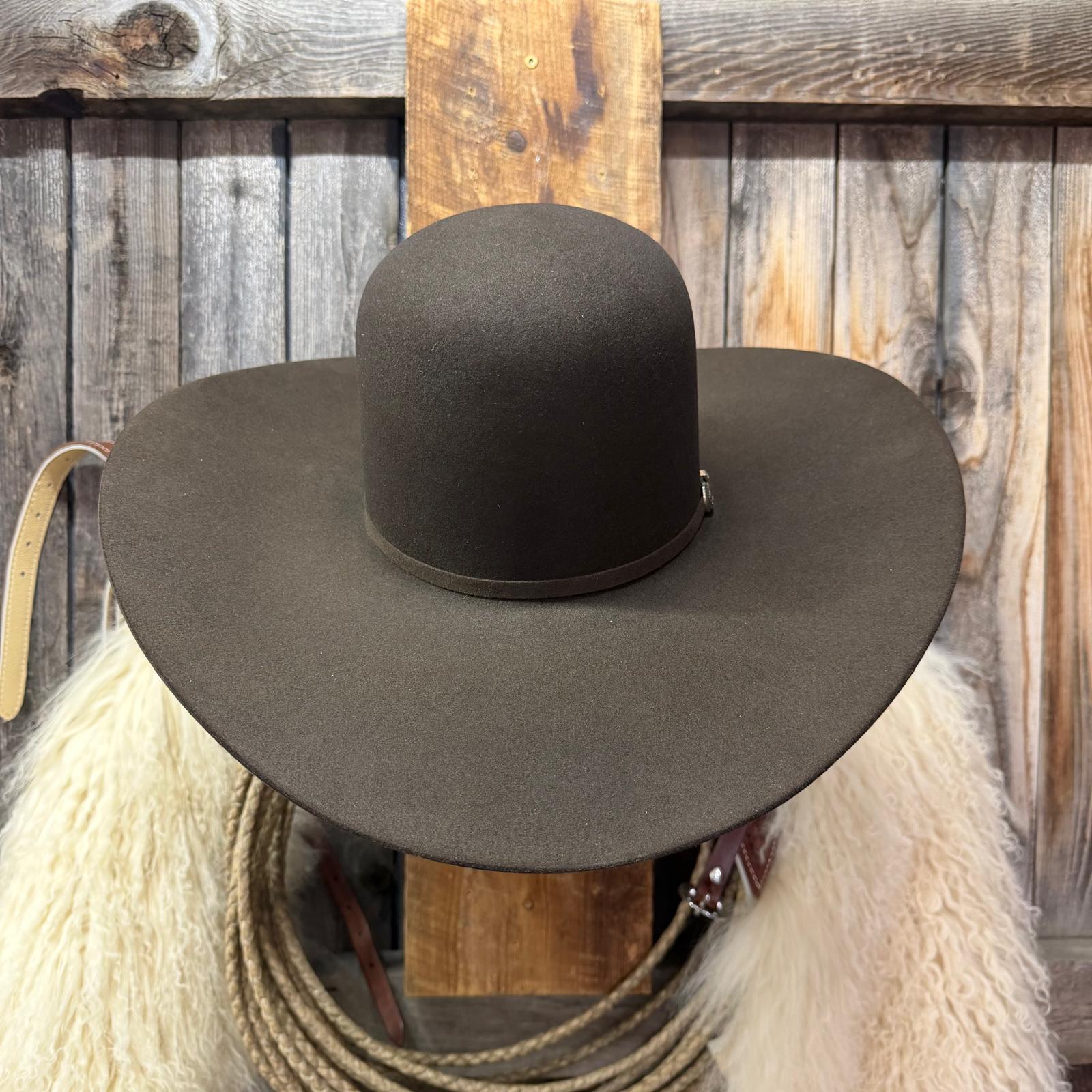 JW Brooks Beaver 50 5" Brim | Chocolate