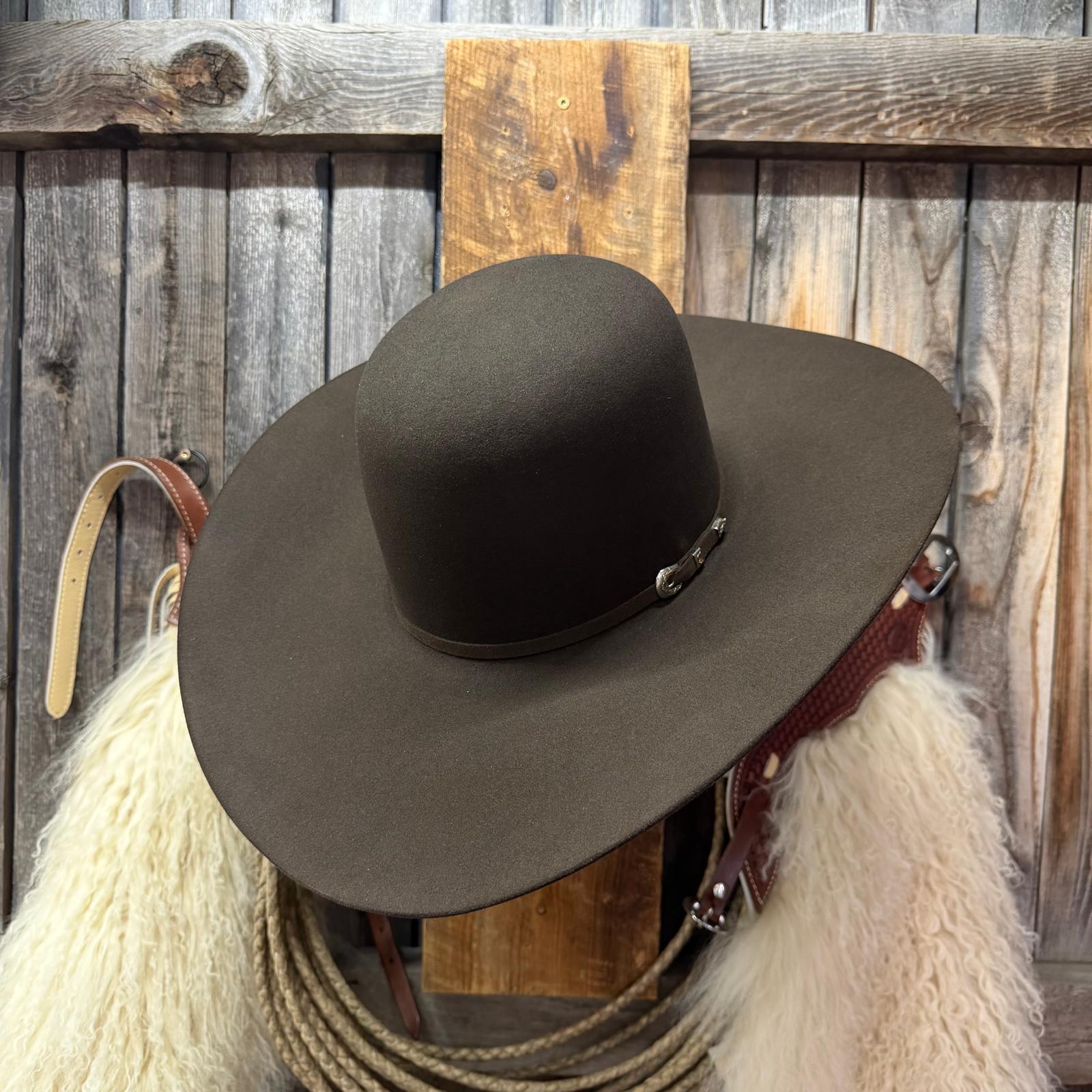 JW Brooks Beaver 50 5" Brim | Chocolate