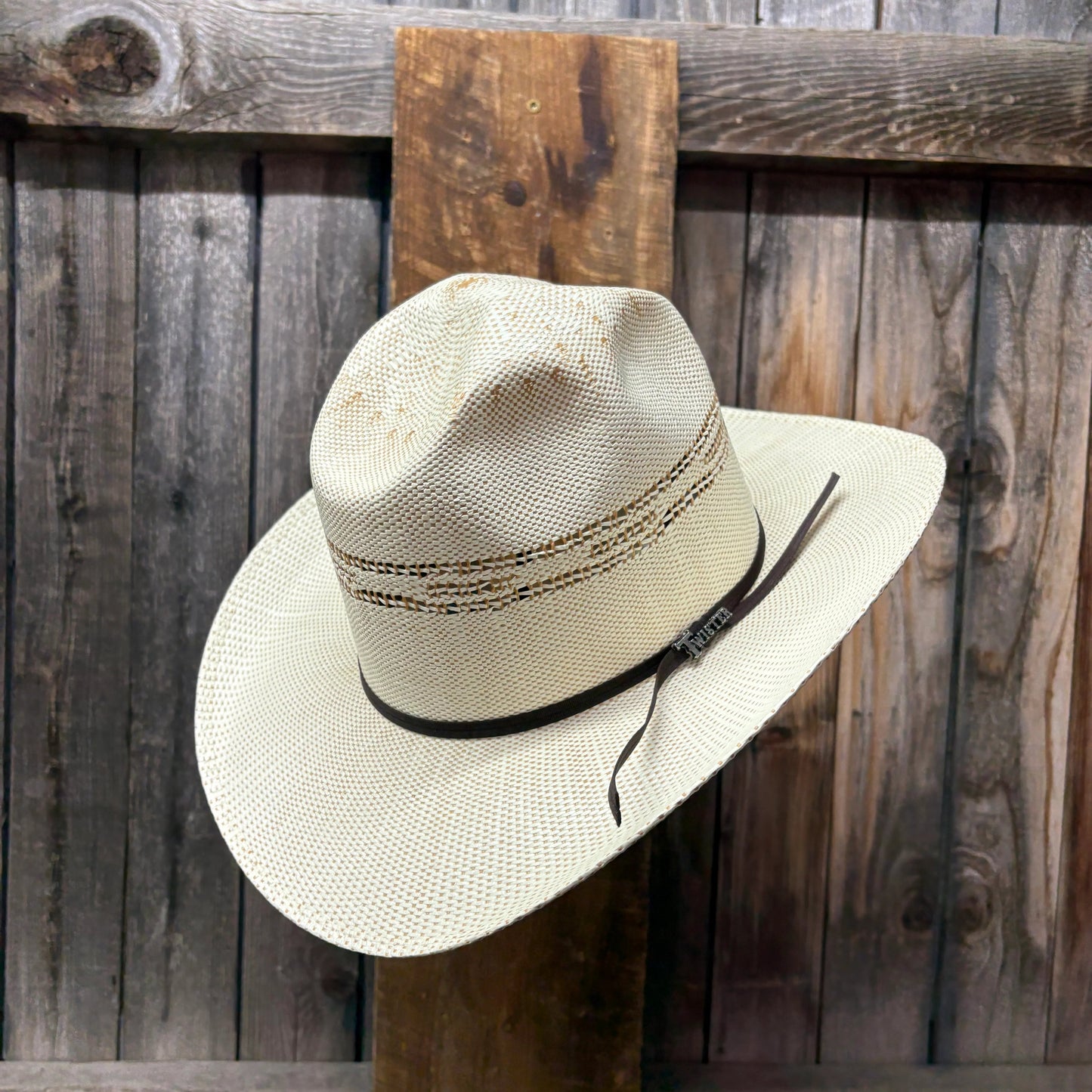 Twister Tan Bangora  3 1/2" Brim Shorty
