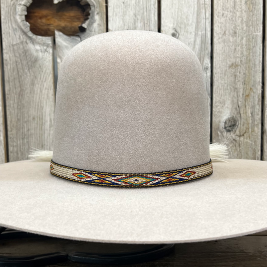Hat Band |  1/2" Ribbon w/ Tassel Multi