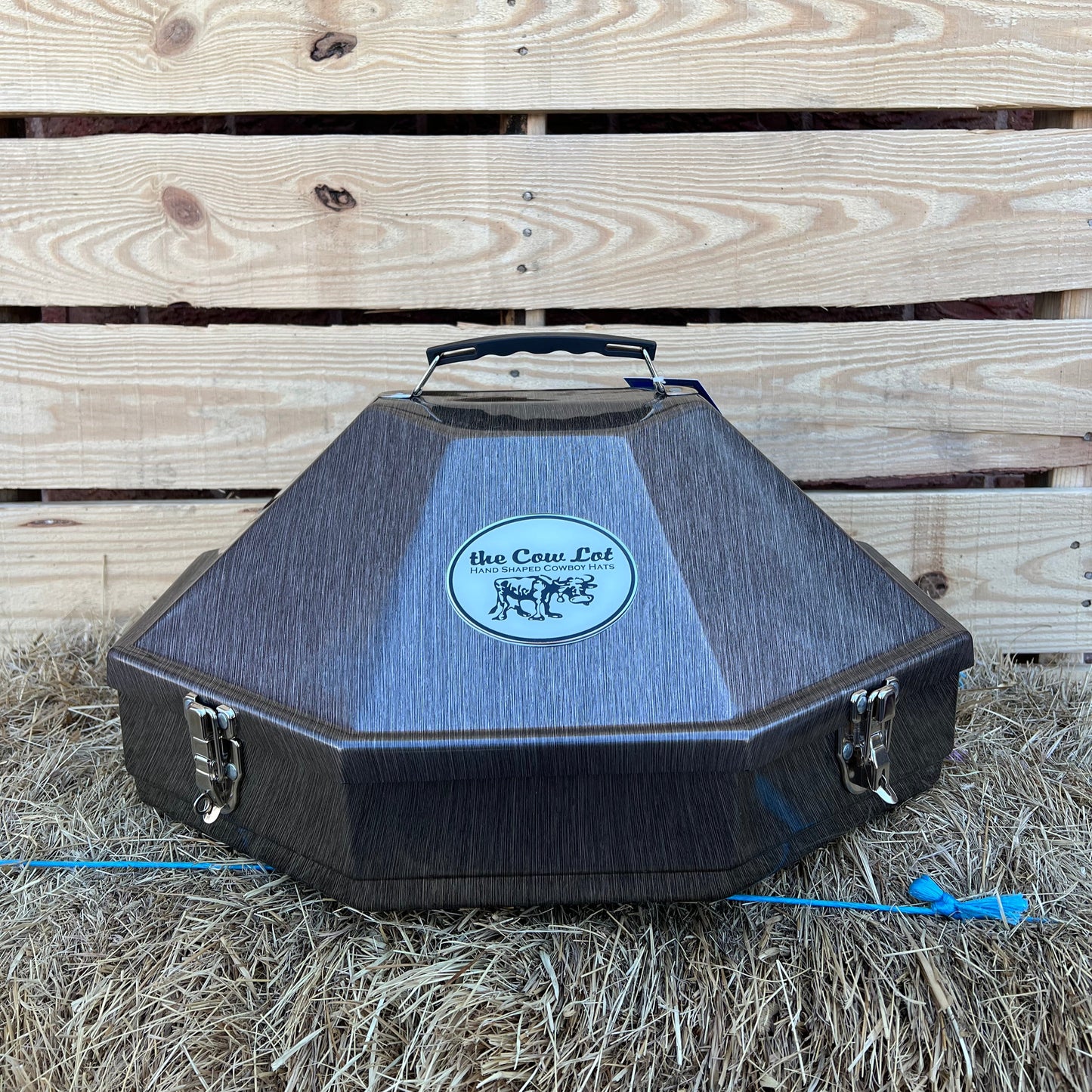 Designer Western Hat Can | Champagne