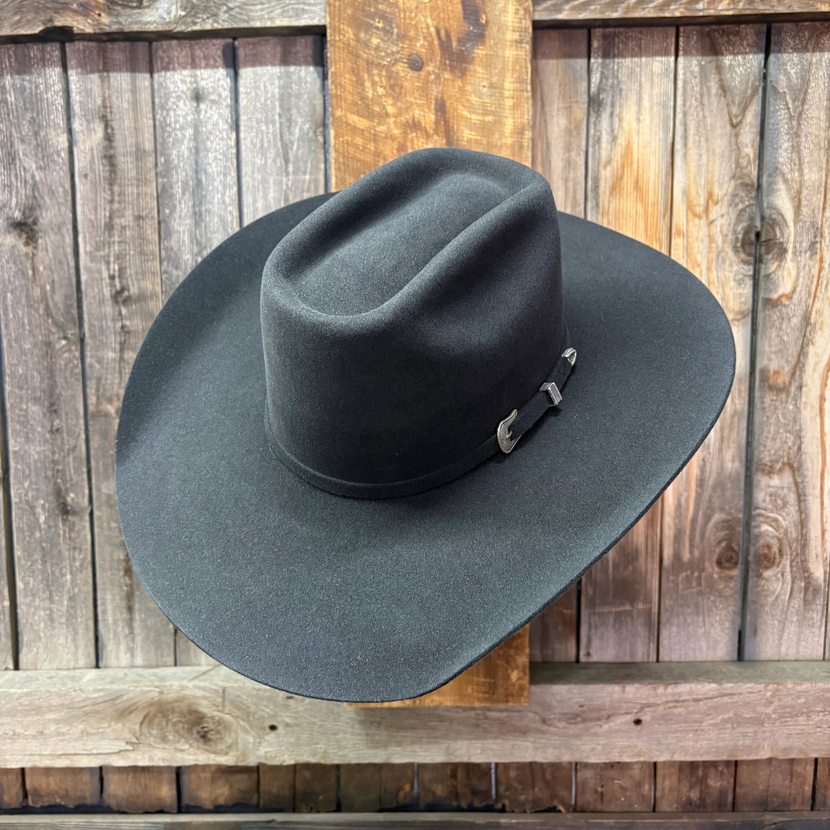 Cow Lot 5X 5" Brim | Gun Metal