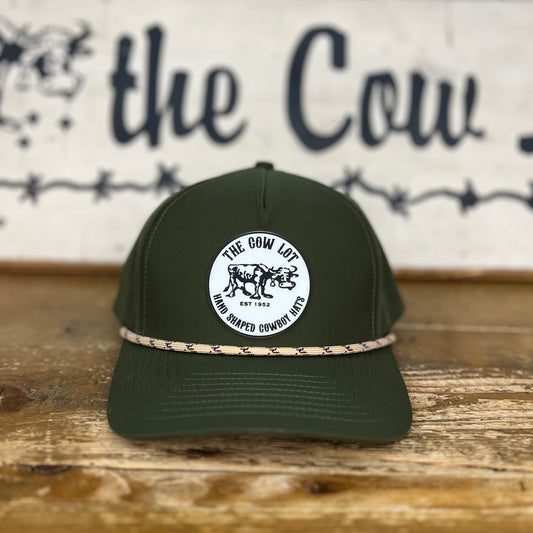 The Cow Lot x Bogey Performance Hat | Hunter Green