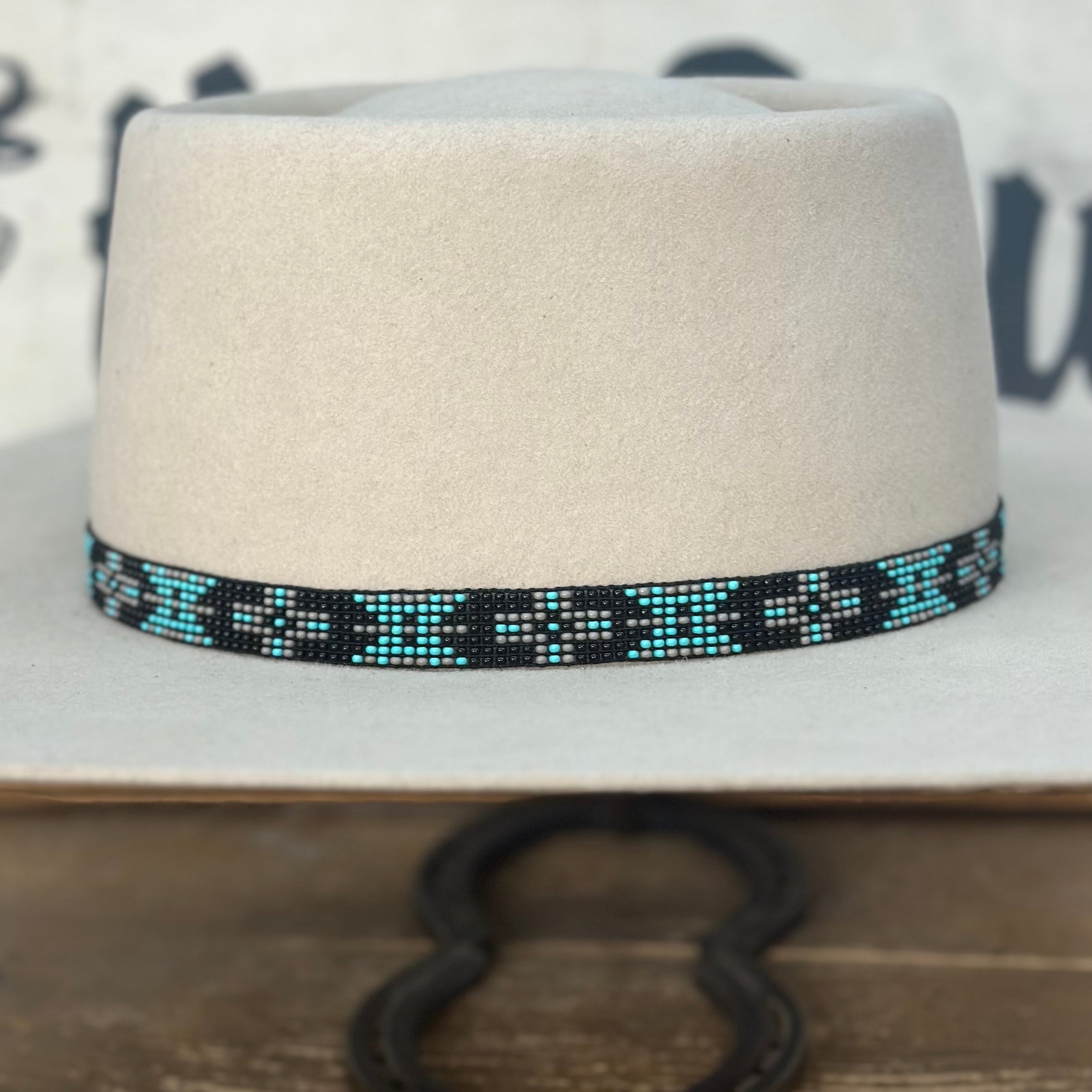 Tip-Top 2024 Hatbands -Handmade beaded hatban