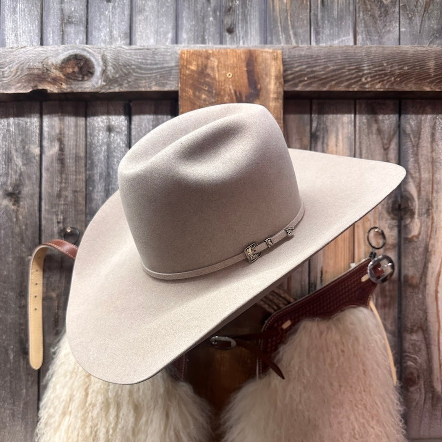 Rodeo King 500X Pure 4 1/2" Brim | Natural Beaver Belly WITH FREE HAT CAN