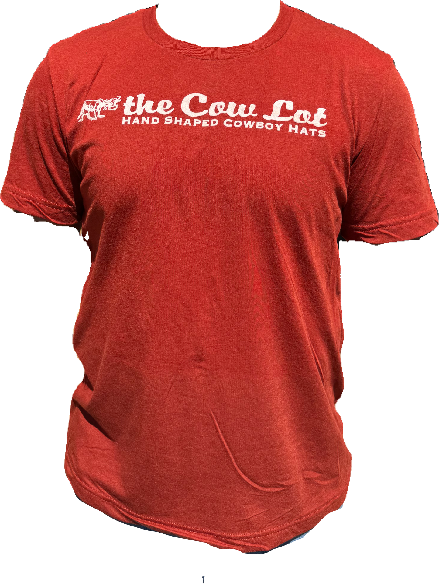 The Cow Lot Tee Shirt | Brick Triblend