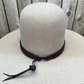 Hatband HB76-2 | 3/4" Brown Leather w/ Black Whipstitch