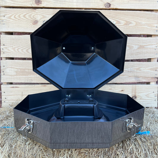 Designer Western Hat Can | Champagne