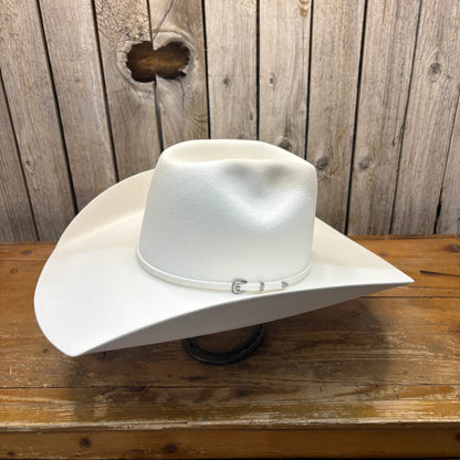 Rodeo King 7X 4 1/4" Brim | White