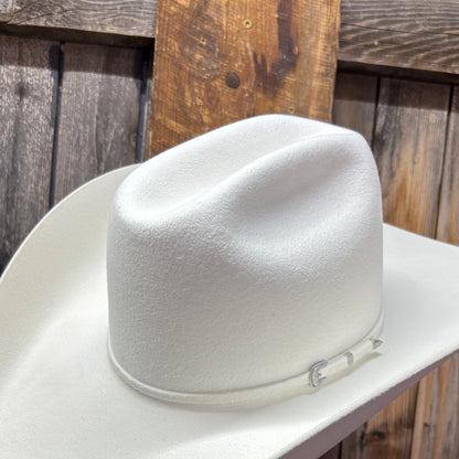 Rodeo King 7X 4 1/4" Brim | White