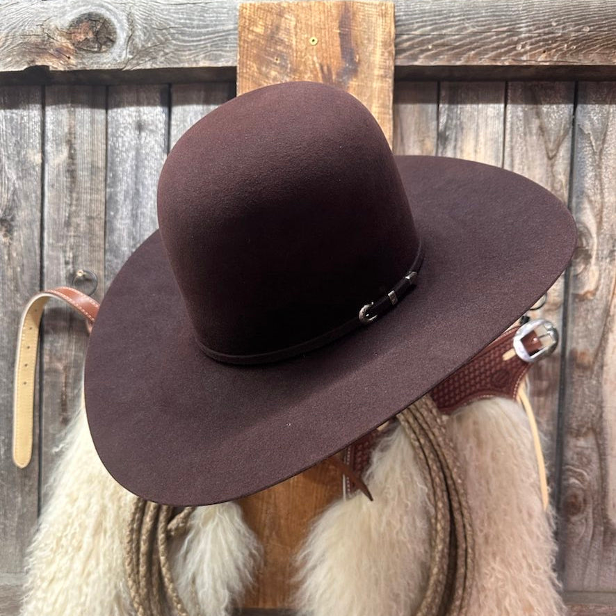 Rodeo King 10X 4 1/2" Brim | Black Cherry