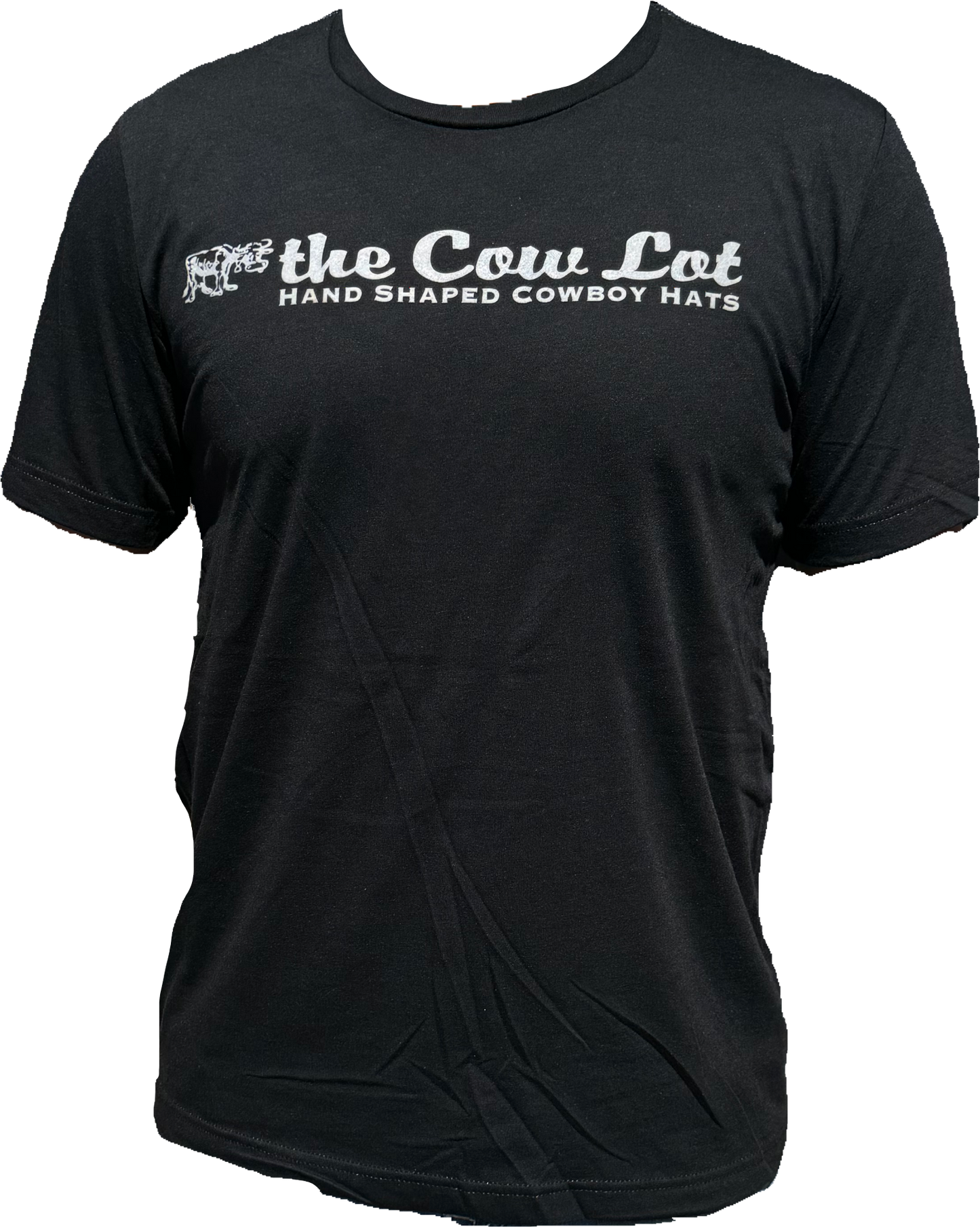 The Cow Lot Tee Shirt | Black Triblend