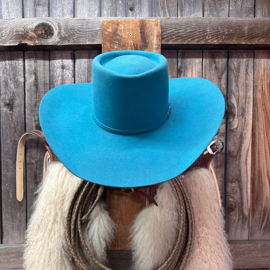 Rodeo King 7X 4 1/2" Brim | Turquoise *ON SALE-NOT ELIGIBLE FOR EXCHANGE OR REFUND*