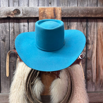Rodeo King 7X 4 1/2" Brim | Turquoise *ON SALE-NOT ELIGIBLE FOR EXCHANGE OR REFUND*
