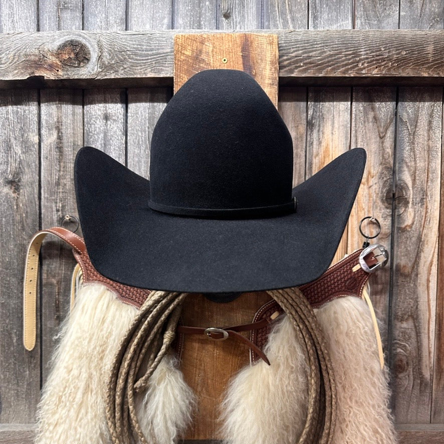 Rodeo King 10X 4 1/2" Brim | Black
