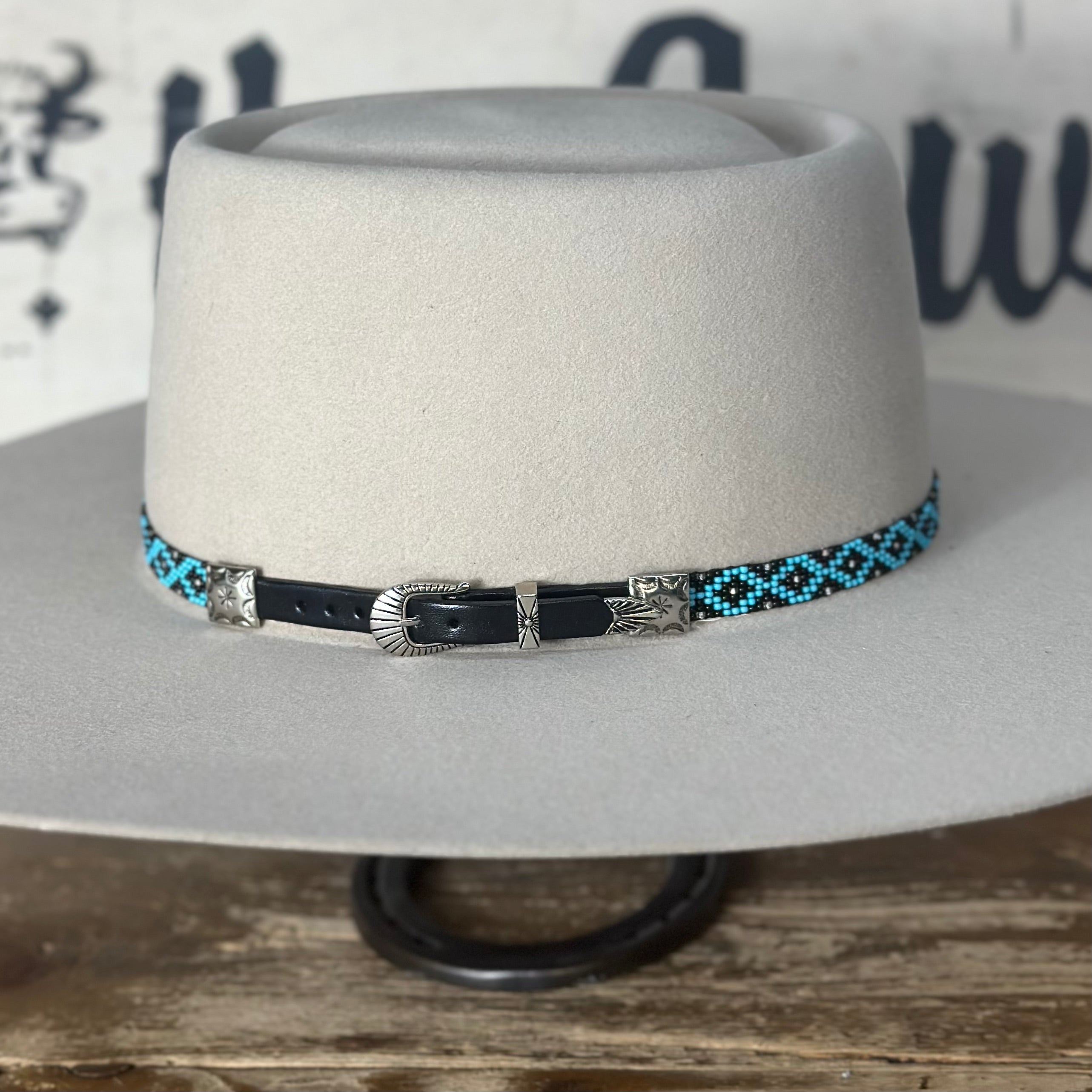 Concho on sale hat band