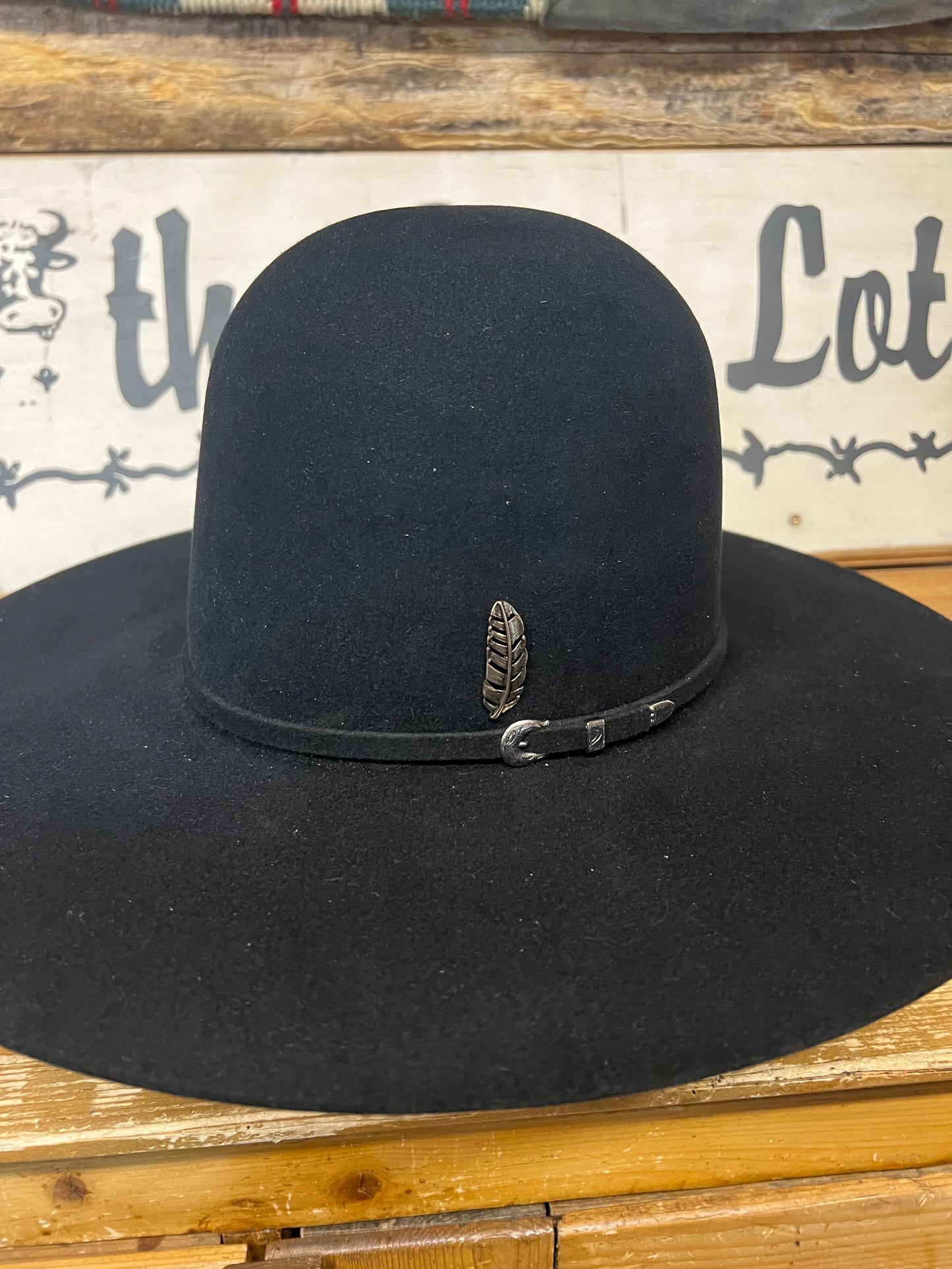 Hat Band | Hat Pin Feather Silver