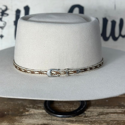 Hat Band | Horsehair 3 Strand w/ Buckle