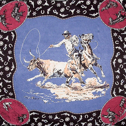 Wild Rag Limited Edition CM Russell Slate Blue