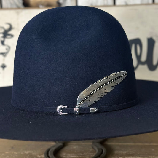 Hat Pin | Metal Feather