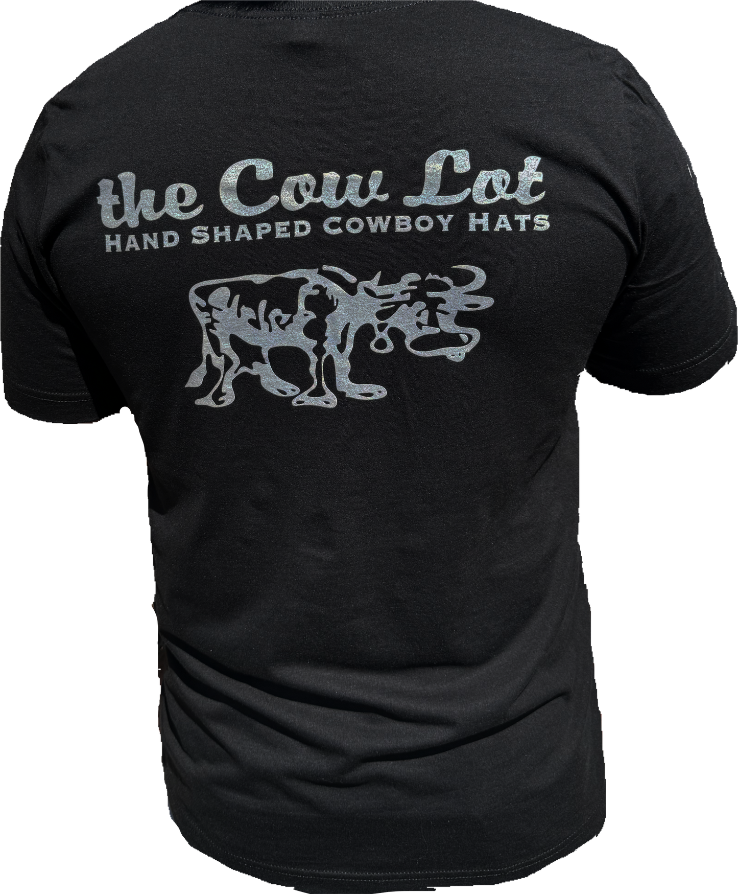 The Cow Lot Tee Shirt | Black Triblend