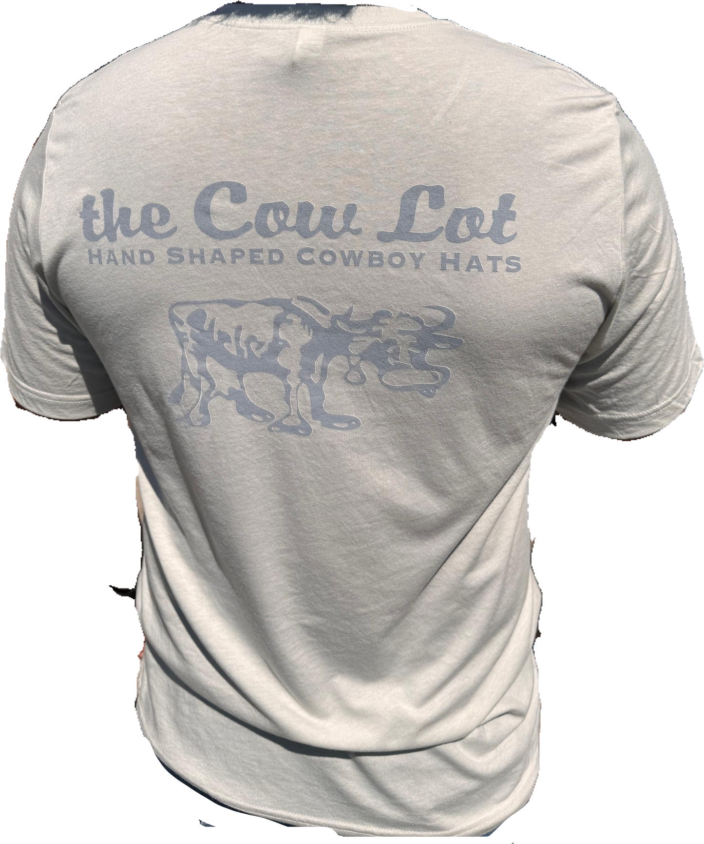 The Cow Lot Tee Shirt | Cement Triblend