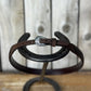 Hat Band | Brown Leather w/ Fancy Lacing