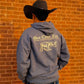 The Cow Lot Pullover Hoodie | Storm Blue