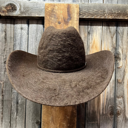 Rodeo King 10X Grizzly 4 1/2" Brim | Chocolate