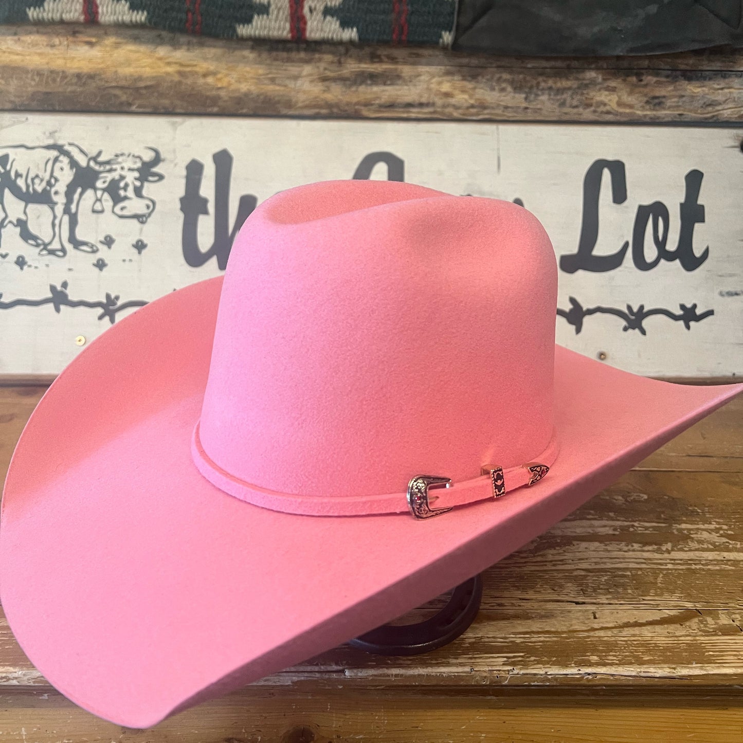 Pro Hats  4 1/4" Brim | Stockyard Pink