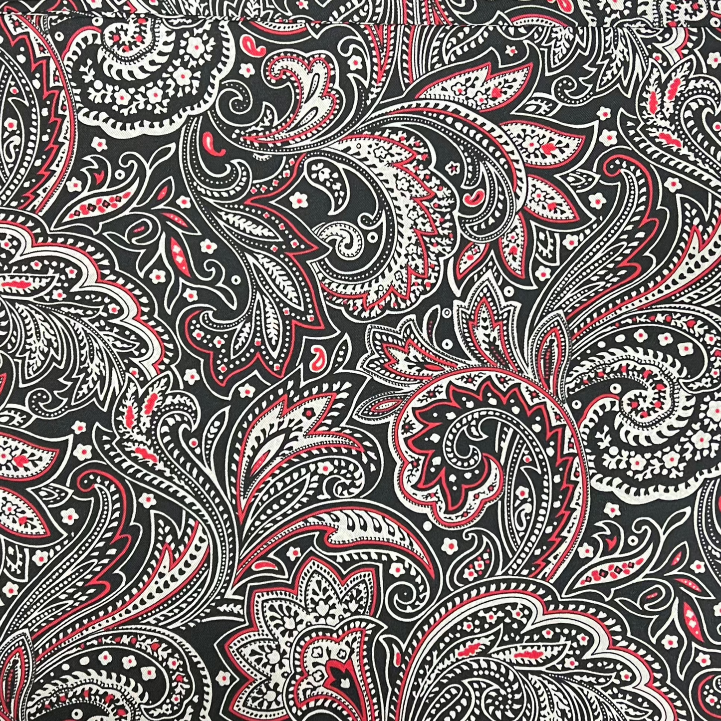 Wild Rag Paisley Black Swirl