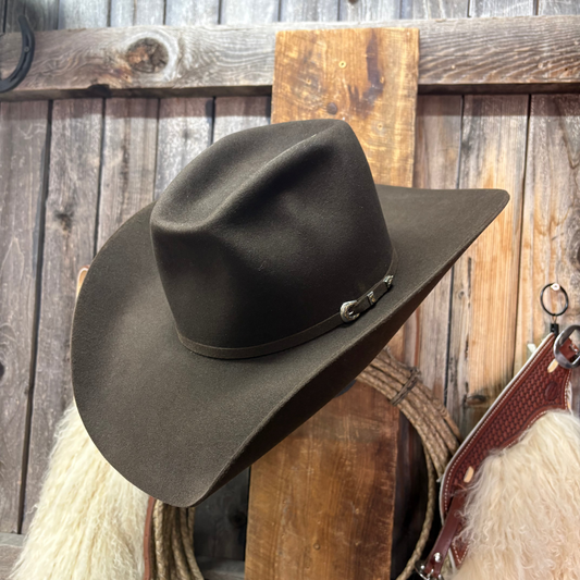 JW Brooks Beaver 50 5" Brim | Chocolate