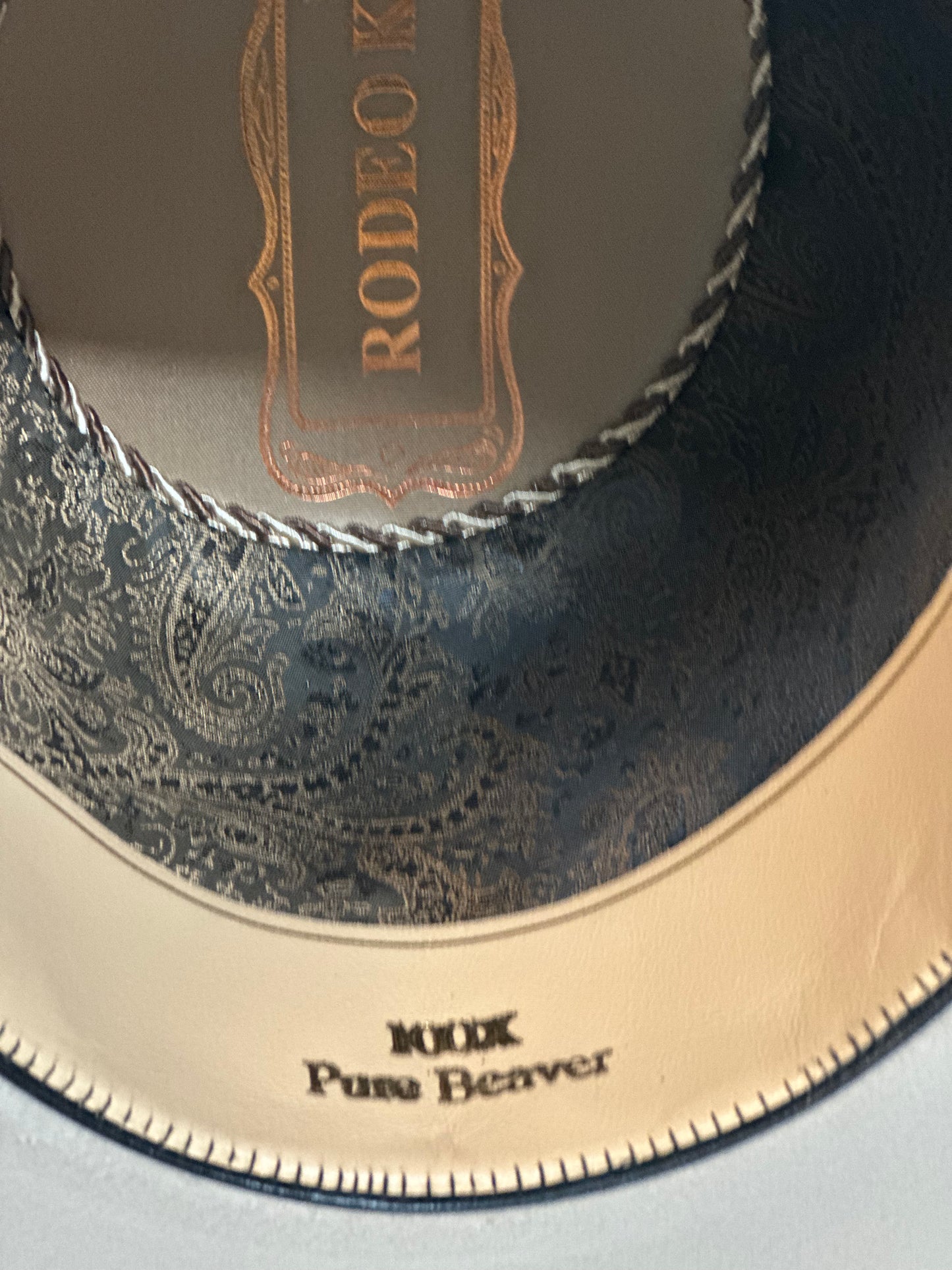 Rodeo King 100X / 100% Pure Beaver 4 1/2" Brim | Silverbelly
