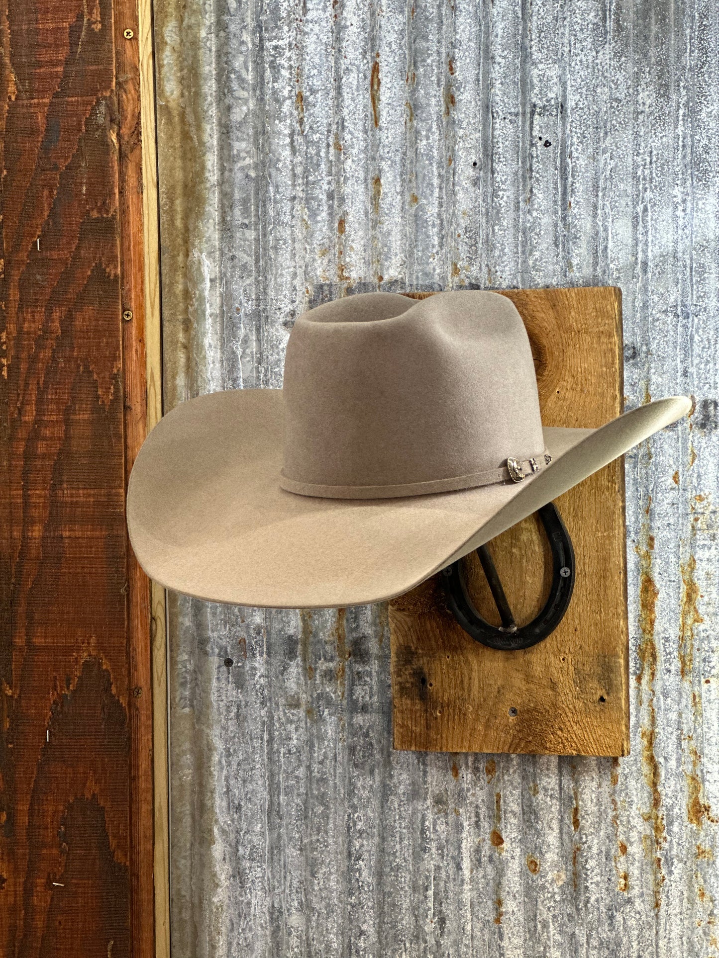 Rodeo King 100X / 100% Pure Beaver 4 1/2" Brim | Natural  WITH FREE HAT CAN