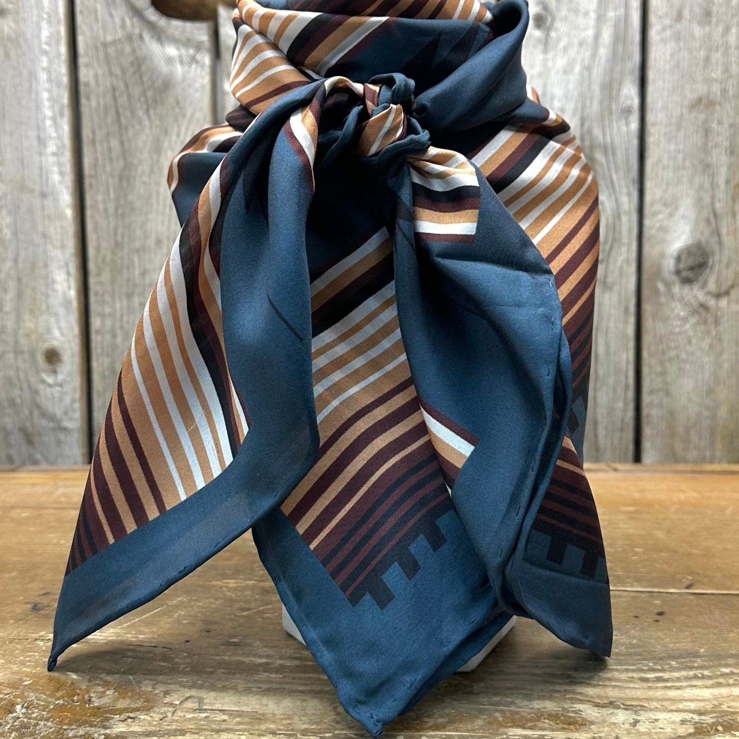 Wild Rag Aztec Tan Teal X Large