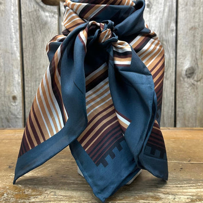 Wild Rag Aztec Tan Teal X Large