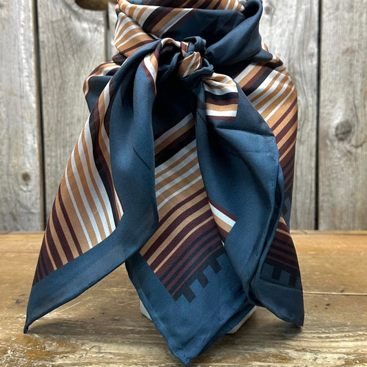 Wild Rag Aztec Tan Teal X Large