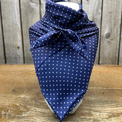 Wild Rag Polka Dot Navy 20"