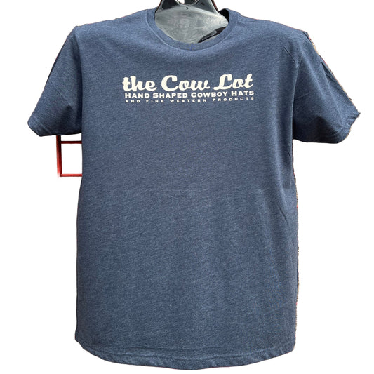 The Cow Lot Tee Shirt | Navy