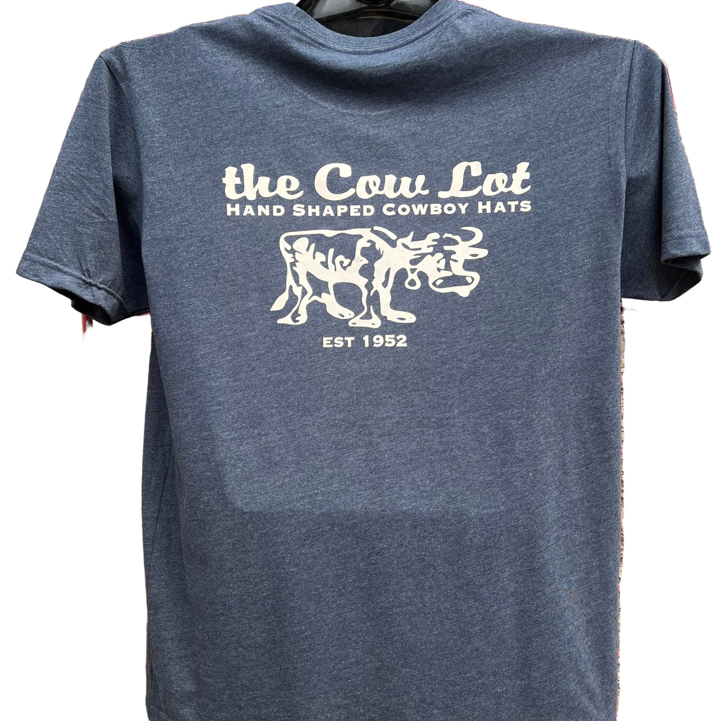 The Cow Lot Tee Shirt | Navy