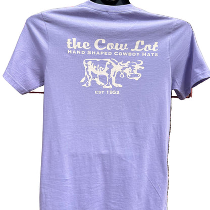 The Cow Lot Tee Shirt | Lilac