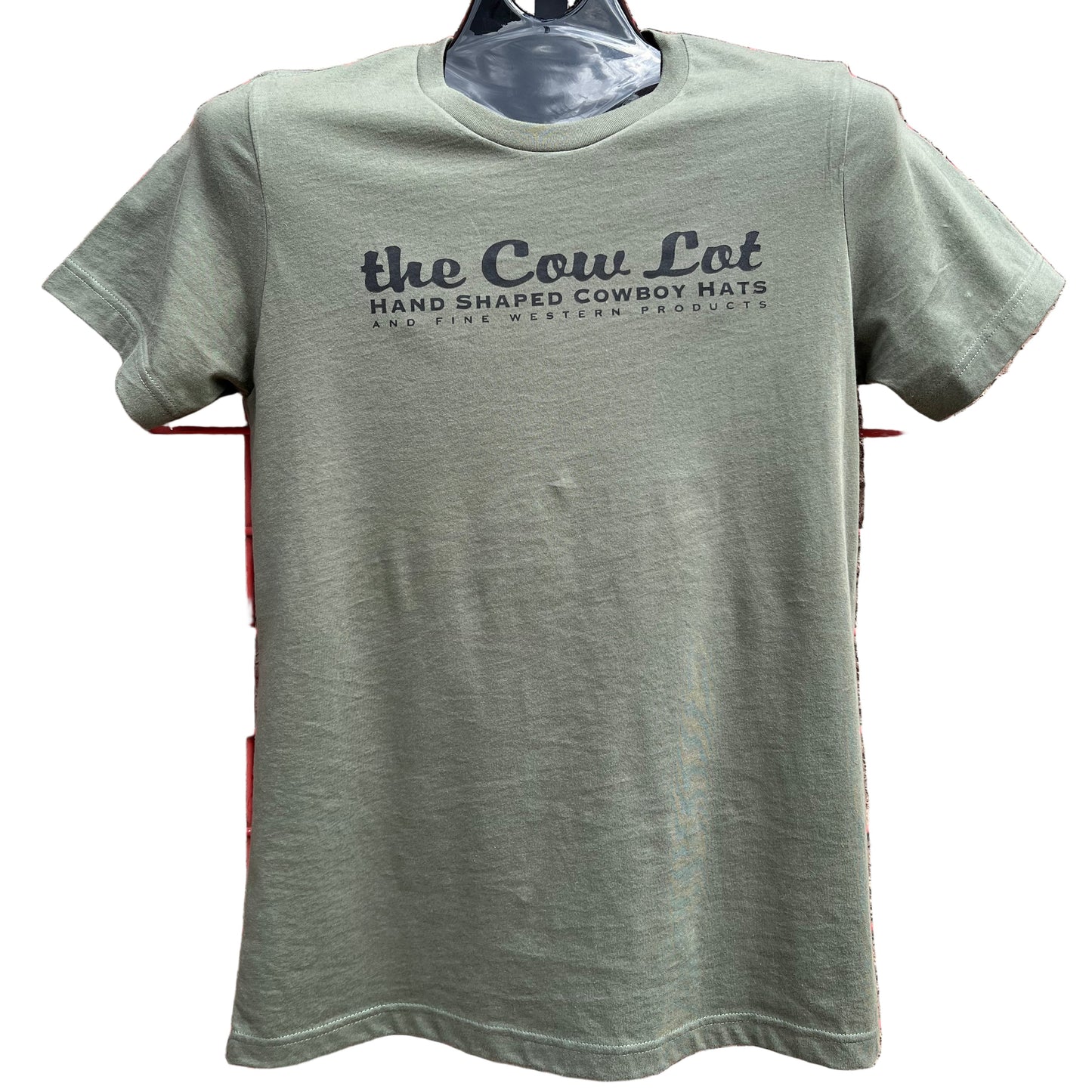 The Cow Lot Tee Shirt | Military Green