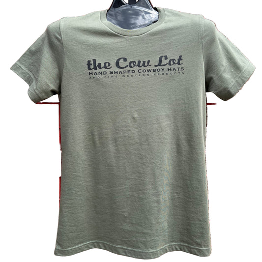 The Cow Lot Tee Shirt | Military Green