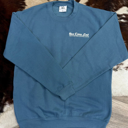 The Cow Lot Sweatshirt | Indigo