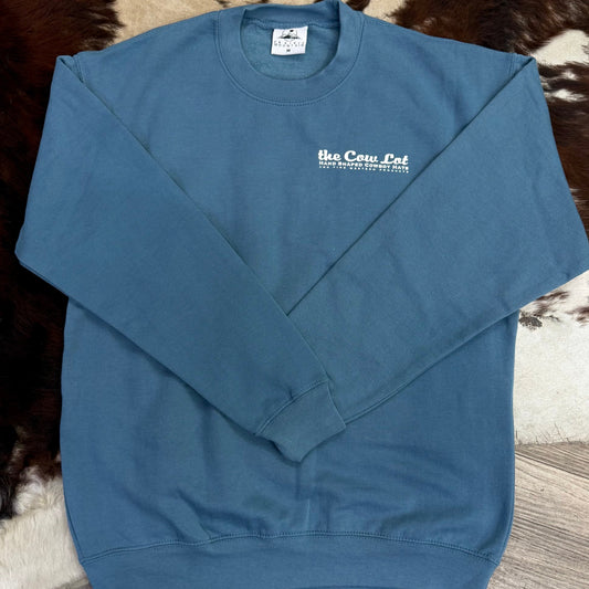 The Cow Lot Sweatshirt | Indigo