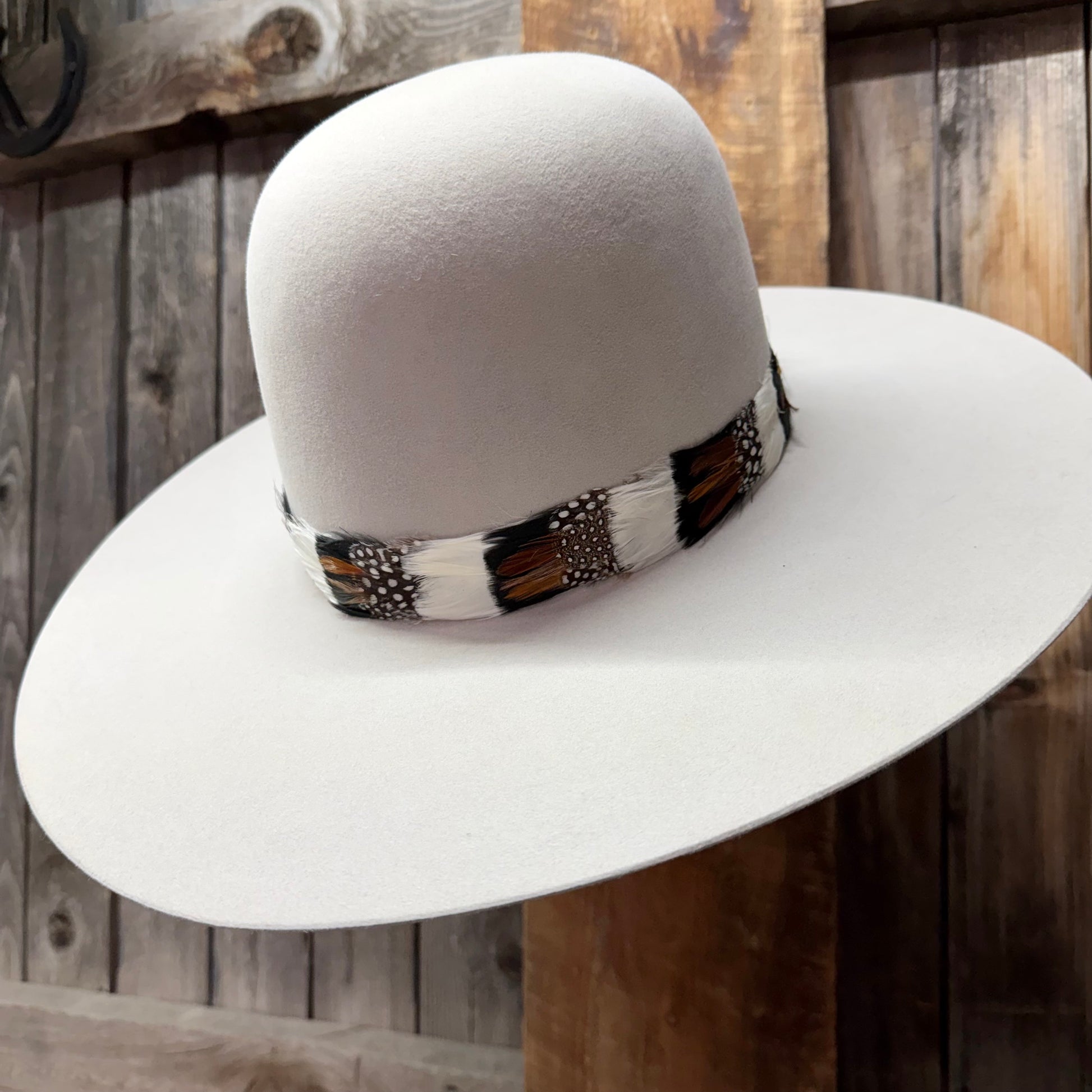 Cinta para el sombrero FHB-01| Corbata Recta Pluma