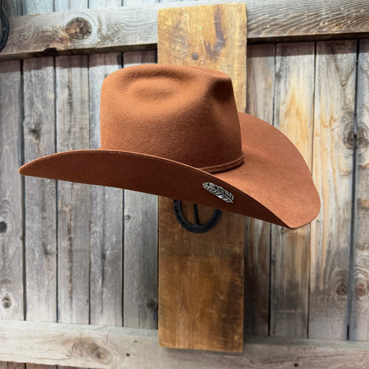 Hat Band | Small Hat Pin Feather Silver